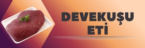 devekuşu eti