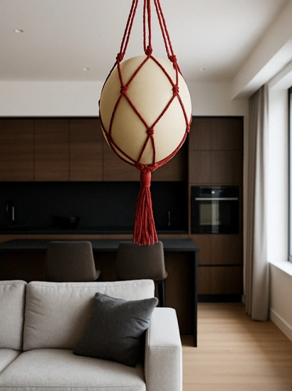 Örümcek Kovucu DeveKuşu Yumurtası