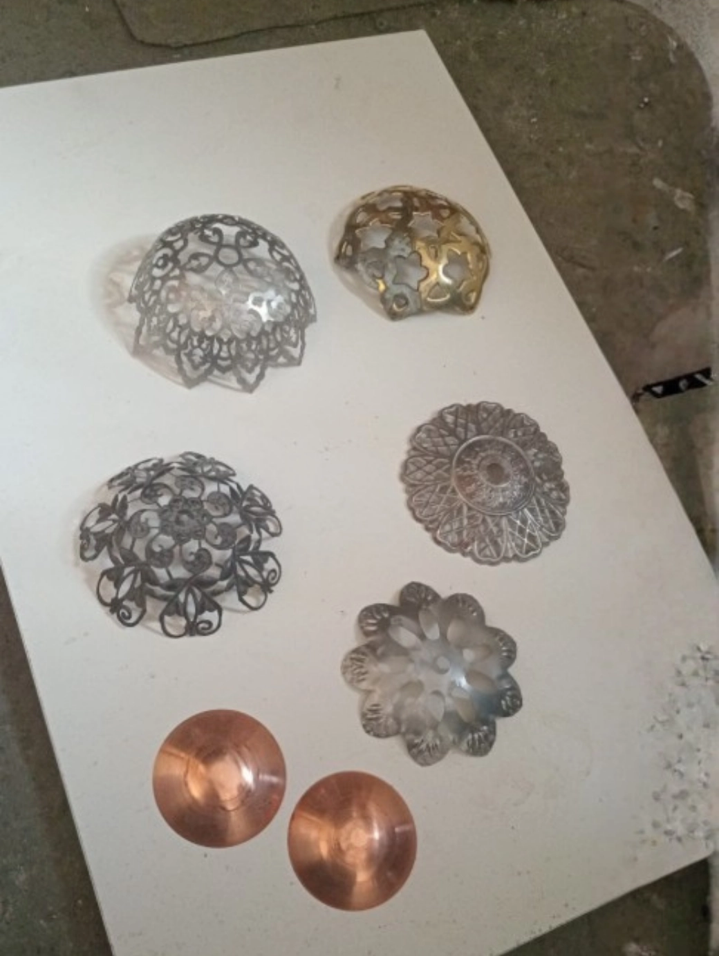 Devekuşu Yumurta Askısı Metal Makrome 