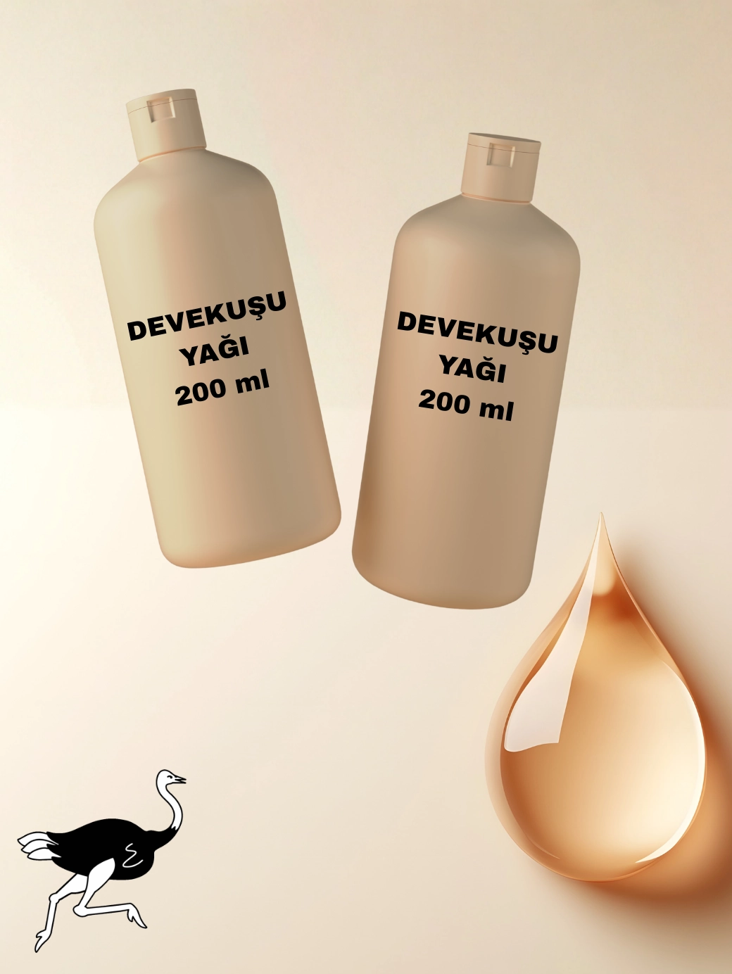 Devekuşu Yağı 200 ml