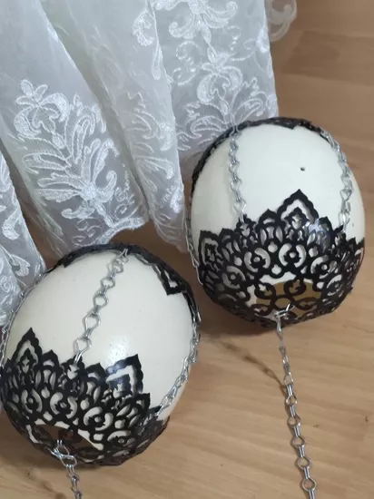 Dekoratif DeveKuşu Yumurtası