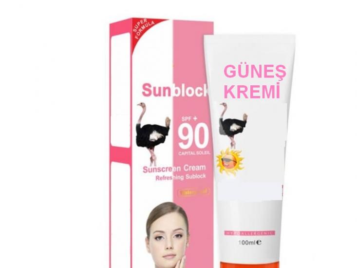 Devekuşu Güneş Kremi